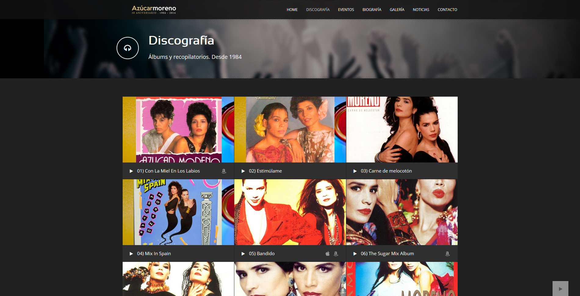 Web Azucar Moreno