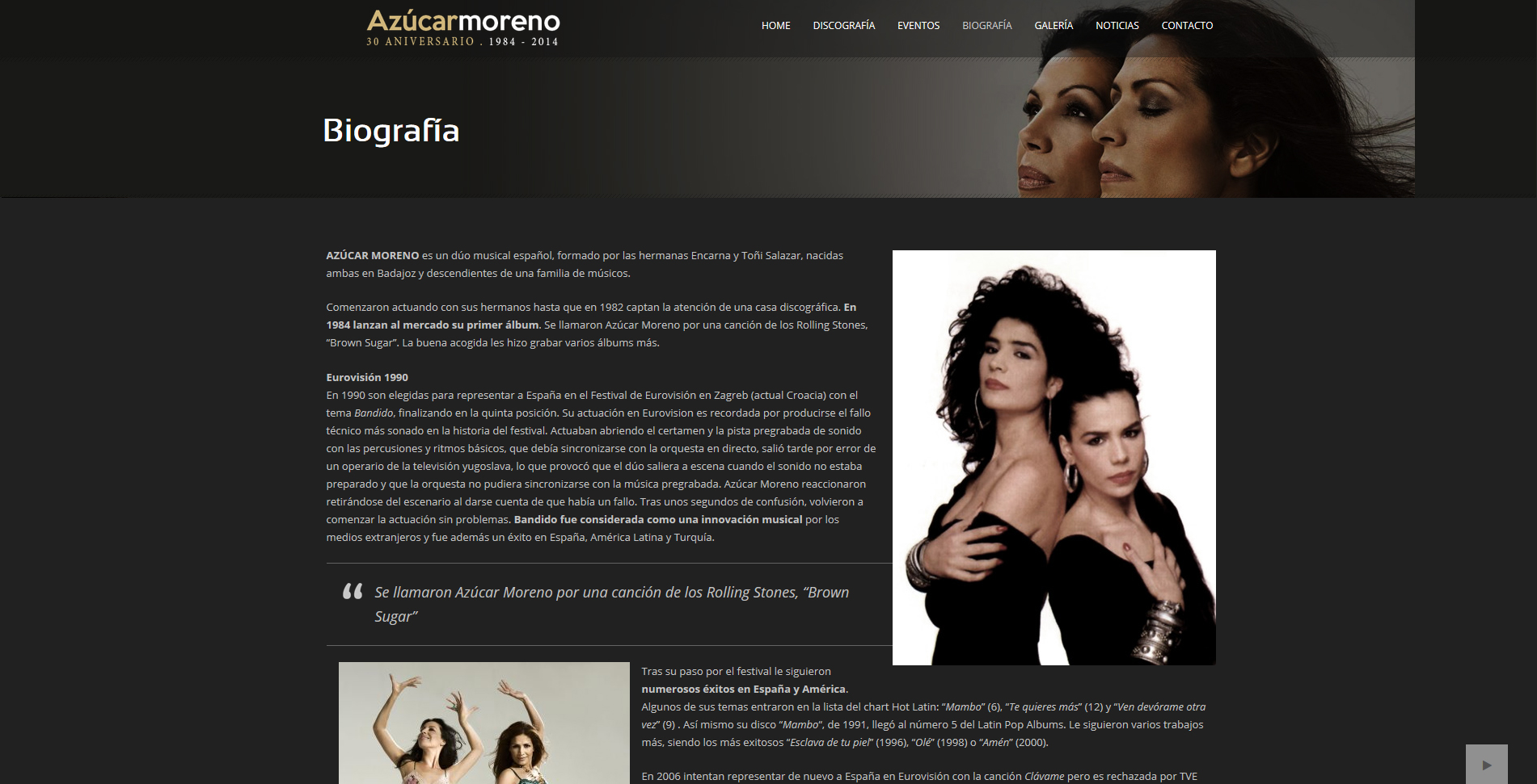Web Azucar Moreno