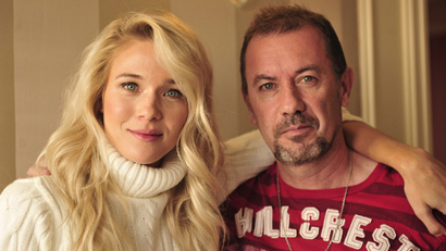 Patricia Montero con Francis Magán