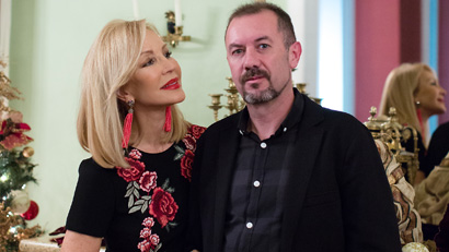 Carmen Lomana con Francis Magán